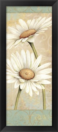 Framed Beautiful Daisies II Print