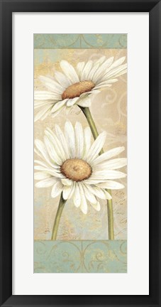 Framed Beautiful Daisies II Print