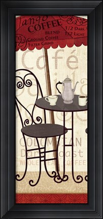 Framed Tango Coffee I Print