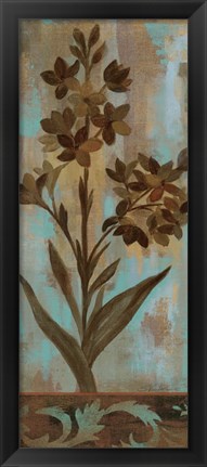 Framed Monsoon Florals II Print