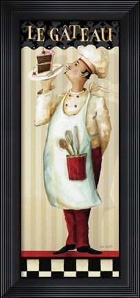 Framed Chef&#39;s Masterpiece IV Print
