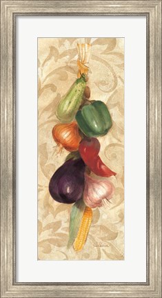 Framed Mixed Vegetables II Print