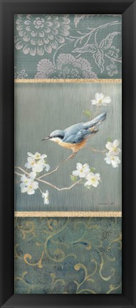 Framed Nuthatch Print