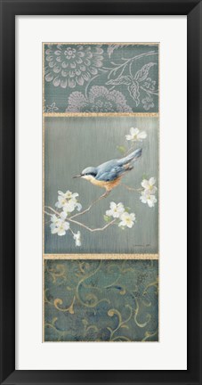 Framed Nuthatch Print