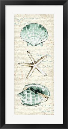 Framed Ocean Prints V Print