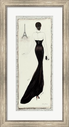 Framed Elegance Diva I Print
