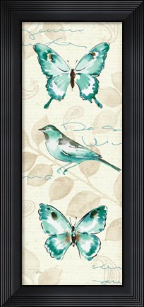 Framed Wing Prints II Print