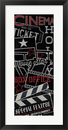 Framed Movie Montage III Print