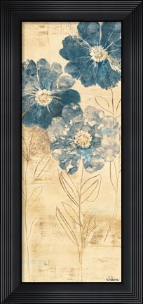 Framed Daisy Trio I Print