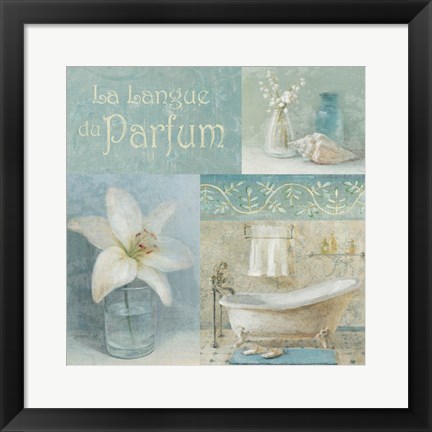 Framed Parfum I Print