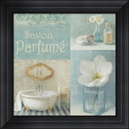 Framed Parfum II Print