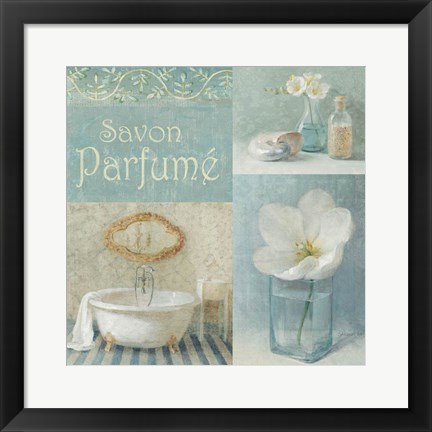 Framed Parfum II Print