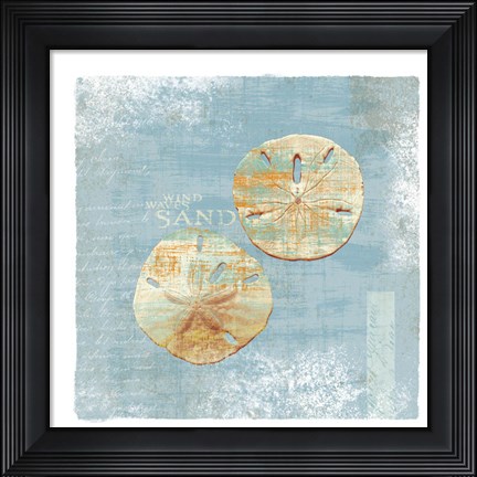 Framed Wind Waves Print