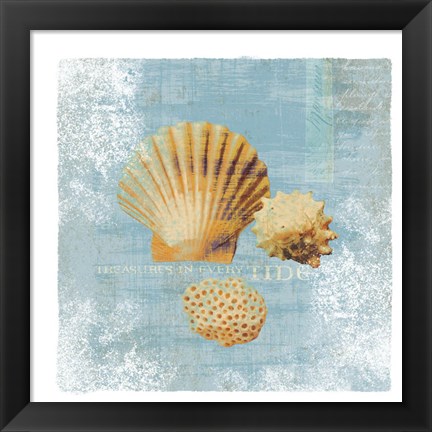 Framed Tidal Treasures Print