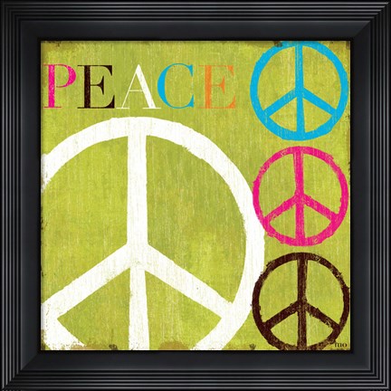 Framed Peace Print