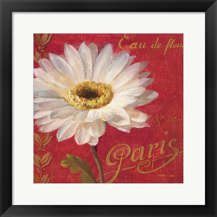 Framed Paris Blossom I Print