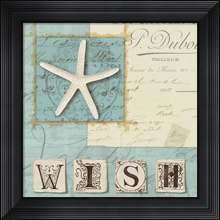 Framed Beach Journal II Print