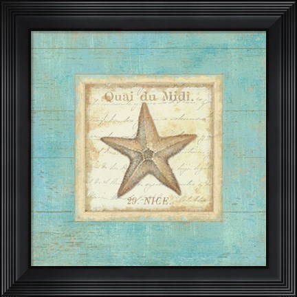 Framed Bijou de Mer IV Print