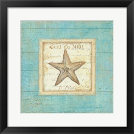 Framed Bijou de Mer IV Print
