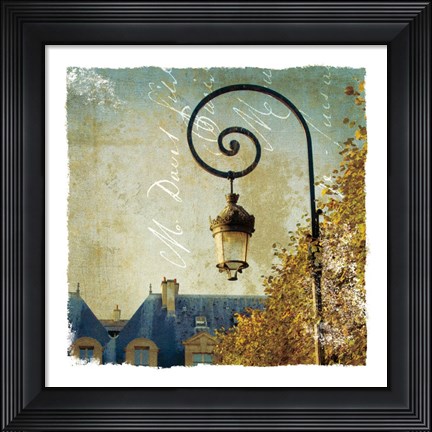 Framed Golden Age of Paris II Print