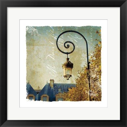 Framed Golden Age of Paris II Print