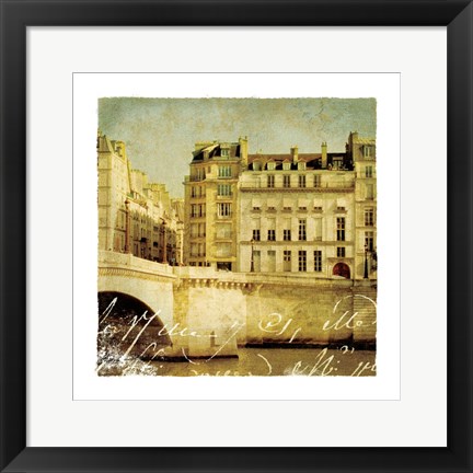 Framed Golden Age of Paris III Print