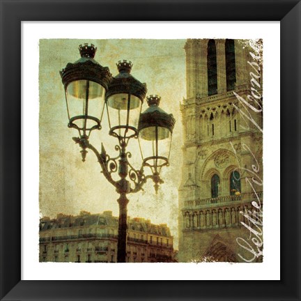 Framed Golden Age of Paris IV Print