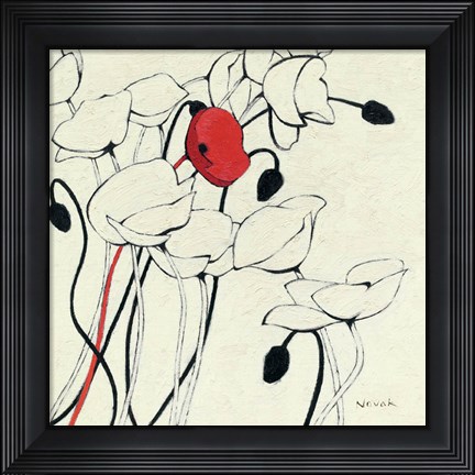 Framed Filament de Vie I Print