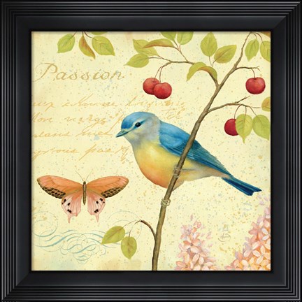 Framed Garden Passion IV Print