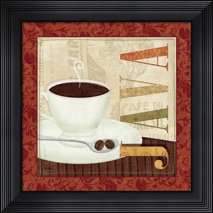 Framed Coffee Cup I Print