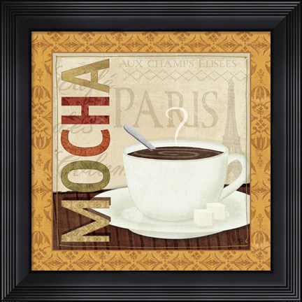 Framed Coffee Cup II Print