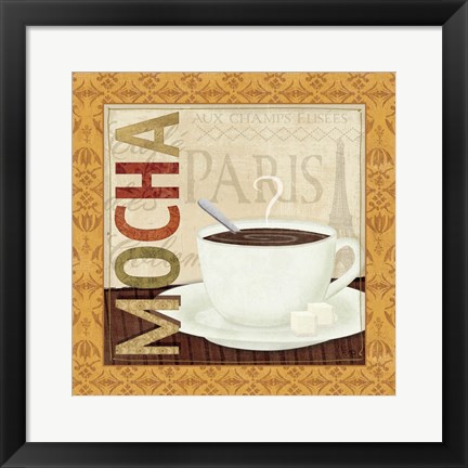 Framed Coffee Cup II Print