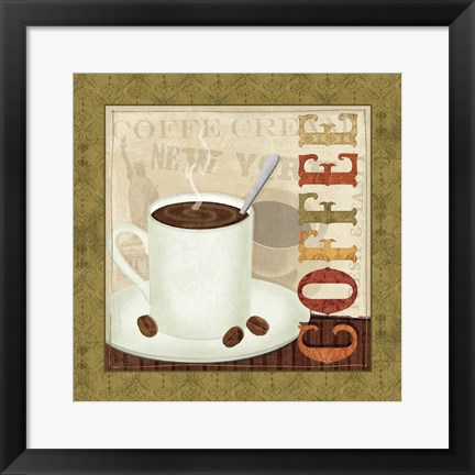 Framed Coffee Cup III Print