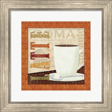Framed Coffee Cup IV Print