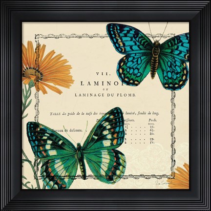 Framed Summer Pages III Print