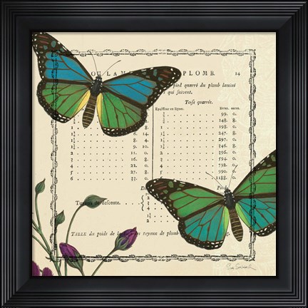 Framed Summer Pages IV Print