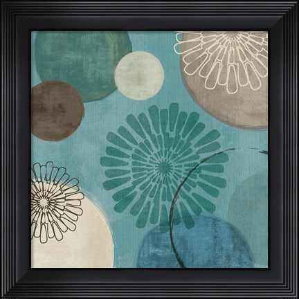 Framed Flora Mood II Print