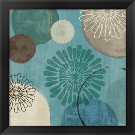 Framed Flora Mood II Print