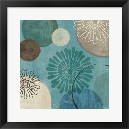 Framed Flora Mood II Print