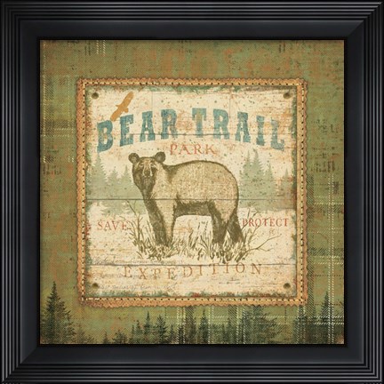 Framed Outdoor Life III Print