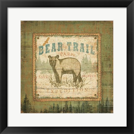 Framed Outdoor Life III Print