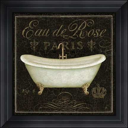 Framed Bain De Luxe II Print
