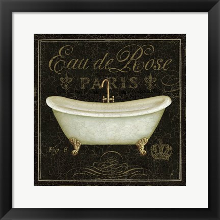 Framed Bain De Luxe II Print