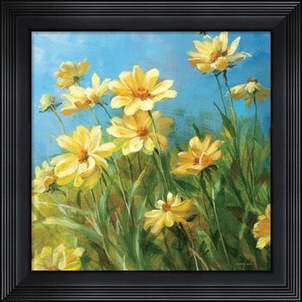 Framed Summer Field I Print