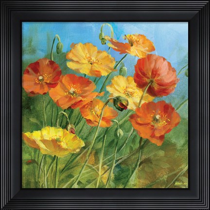 Framed Summer Field IV Print