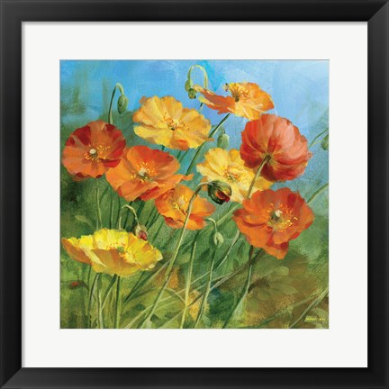 Framed Summer Field IV Print