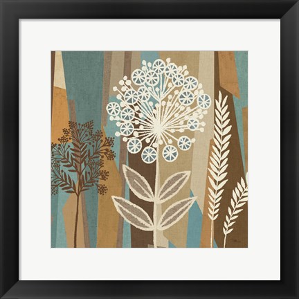 Framed Pieces of Nature II Print
