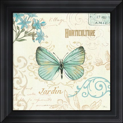 Framed Natural Elegance II Print