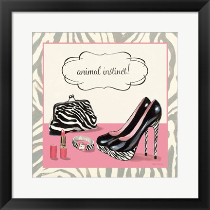 Framed Animal Instinct Print