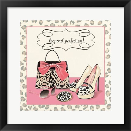 Framed Leopard Perfection Print